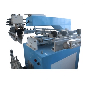 Machine d'impression sérigraphique pneumatique semi-automatique pour tiges de cannes à pêche longues, imprimante à écran utilisée pour l'impression d'étiquettes - Product Image 3