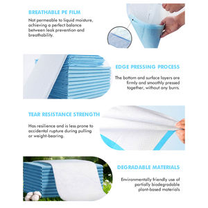 แผ่นรองซับปัสสาวะผู้ใหญ่แบบใช้แล้วทิ้ง ขนาดใหญ่ ซึมซับดีเยี่ยม ไม่รั่วซึมด้านข้าง ขายดีที่สุด - Product Image 3