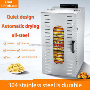 Séchoir à fruits à haute efficacité énergétique 20 couches Machine de séchage de viande de légumes de fruits pour un usage commercial - Product Image 4