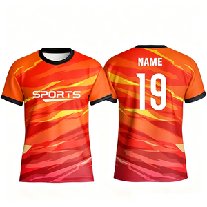 เสื้อวิ่งมาราธอนระบายอากาศได้ดี แห้งเร็ว ผ้าตาข่าย เสื้อวิ่งออกกำลังกายแบบสั่งทำพิเศษสำหรับงานอีเว้นท์ แขนสั้น เสื้อยิม - Product Image 5