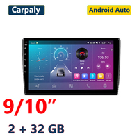LODARK L1Pro Navegador GPS para Auto Universal de 9/10 Pulgadas con Android 12, Quad Core, 2+32GB, Pantalla Táctil IPS, DSP, CarPlay Inalámbrico