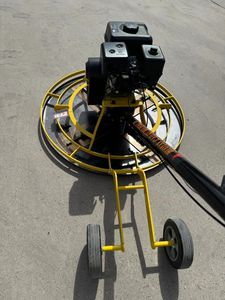 เครื่องขัดทางเท้าคอนกรีตขนาด1000มม. เกรียงซีเมนต์สำหรับเฮลิคอปเตอร์เครื่องยนต์เบนซิน - Product Image 2