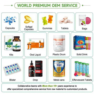 Suplemento Alimenticio OEM Complejo de Vitaminas A, C, B3, B5, B6, B12, Calcio, Hierro, Zinc, Cápsulas de Gelatina Blanda Multivitamínicas Veganas - Product Image 4