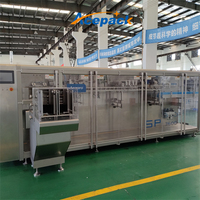 Machine d'emballage automatique à grande vitesse pour sachets préformés à bec verseur, pour jus liquide, purée, sachets debout, remplissage de jus de fruits, emballage de sachets