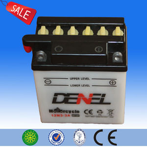 <span class=keywords><strong>Super</strong></span> strong starter battery de moto 12N3-3B Fabriqué en Chine Modèle le plus vendu, Accessoires moto - Product Image 1