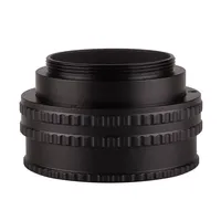 Adaptateur de caméra pour usinage CNC du métal, hélicoïde de mise au point M42, tube d'extension macro en laiton de 10 à 15,5 mm pour modification d'objectif