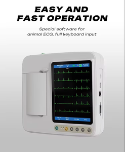 Equipo de ECG de Diagnóstico Portátil Eléctrico de 12 Derivaciones y 6 Canales con Pantalla de 7 Pulgadas para Uso Hospitalario, Clínico y Veterinario - Product Image 6