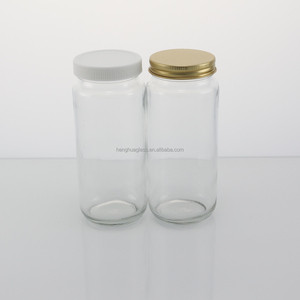 12oz 360ml Vòng MứT ThủY Tinh Jar miệng rộng mật ong lọ thủy tinh <span class=keywords><strong>Paragon</strong></span> 350ml nước trái cây thực phẩm uống lưu trữ Jar chai với nắp nhựa - Product Image 6
