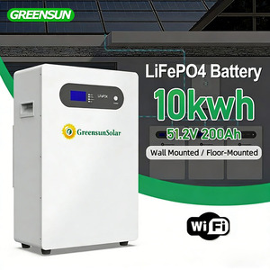 แบตเตอรี่ลิเธียม51.2V 51.2V200 ah 10.24 kWh เก็บพลังงานแสงอาทิตย์ Lifepo4สำหรับระบบพลังงานแสงอาทิตย์ - Product Image 1