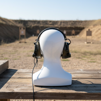 Casque de communication tactique ZTAC Z051 C III à prix d'usine, étanche IPX-6, conception à crochet d'oreille, autonomie de plus de 20 heures, réduction du bruit