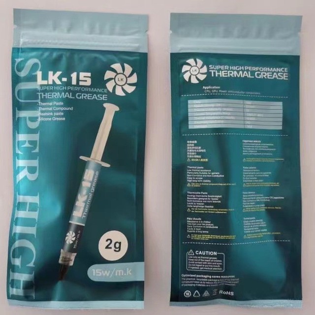 LK Thermal Conductive Silicone Grease LK-17 High Voltage Heat Dissipation Paste for CPU and Computer