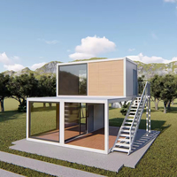 Casa Contenedor Prefabricada Estándar Portátil de Estilo Nuevo 2025, Casa de Acero Contenedor Plegable de Nuevo Diseño