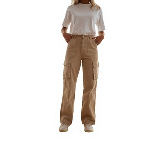 Pantalones Cargo para Mujer, Nuevos Modelos 2026, Pantalones Casuales con 6 Bolsillos, Venta al Por Mayor - Product Image 6