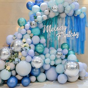 In the Trend 50 Inch Silver Gold Rose Gold Mix Color Party Decoration Sphere <b>Balloon</b> Large Outdoor Foil 4D <b>Balloons</b> - Product Image 5