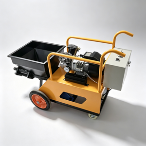 Máquina neumática para rociar mortero y <span class=keywords><strong>vermiculita</strong></span> para protección contra incendios - Product Image 6