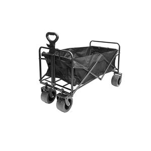 Chariot de jardin extérieur pliable à <span class=keywords><strong>4</strong></span> roues réglable et portable personnalisé pour la plage, le pique-nique et le camping - Product Image 1