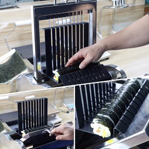 Machine à <span class=keywords><strong>sushi</strong></span> manuelle pour rouleau de sushis, coupe-rouleau, outil de découpe de table, style coréen - Product Image 3