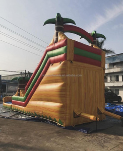 Gli ostacoli da scivolo gonfiabile in PVC Unisex commerciali di grandi dimensioni includono accessori per riparazione soffiatore incorporato per parco divertimenti - Product Image 6