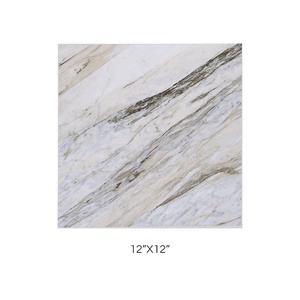 Mosaico de Mármol Italiano en Bloques y Losas para Revestimiento de Paredes y Pisos, Mármol Blanco con Vetas Grises - Product Image 4