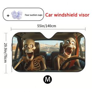 Universal Car Windshield <strong>Sun</strong> <strong>Shade</strong> - Foldable <strong>Sun</strong> Visor for UV Blocking &amp; Heat Insulation - Product Image 5