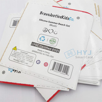 Autocollants d'emballage personnalisés en PVC ou en papier avec impression couleur et forme sur mesure
