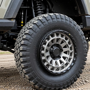Rines Todoterreno Forjados de Aleación YX Personalizados de <span class=keywords><strong>17</strong></span>, 18 y 20 Pulgadas, 6x114.3, 6x135, 6x139.7, con Beadlock, para Toyota Tacoma y Land Cruiser Tank - Product Image 1