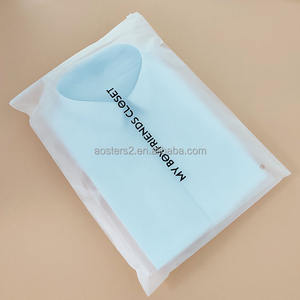 Экологичные перерабатываемые водонепроницаемые полиэтиленовые пакеты с застежкой-молнией для одежды и обуви, производство Гуандун, шелкография, 100 шт. - Product Image 1