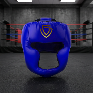 Customizable High Quality Boxing Headgear Breathable <b>Synthetic</b> <b>Leather</b> Protective Design OEM Service Custom Design Options - Product Image 3
