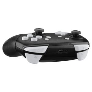 Accessoires de joystick Soft Touch Extremerate, kit de boutons blancs pour manette de jeu, mod pour la réparation de la manette Nintendo Switch Pro - Product Image 6