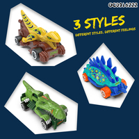 3 Styles Articles pour Enfants Produits Tendance 2026 Nouveautés Jouet Voiture Dinosaures en Plastique Personnalisée avec Catapulte pour Garçons