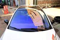 Super Clear VLT 70%-90% Film de projection de film de verre teinté de fenêtre de voiture caméléon violet