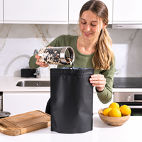 Sachet Doypack refermable haute barrière avec fermeture éclair pour l'emballage alimentaire du café, du thé et des snacks