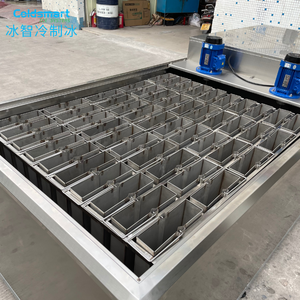 מקפיא אנכי Coldsmart 1T עד 10T לייצור קרח 24 שעות ביממה, קירור ישיר, מכונת ייצור קרח תעשייתית לשימוש עסקי, עוצמתי 240V - Product Image 2