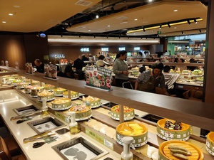 Machine à convoyeur automatique pour hot pot et grill, petite table rotative, équipement de <span class=keywords><strong>restaurant</strong></span> commercial - Product Image 5
