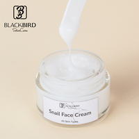 Crème hydratante à l'escargot en marque privée OEM/ODM, adaptée à tous les types de peau