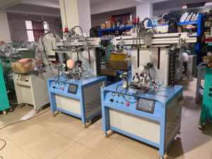 חדש עיצוב באיכות גבוהה משי מסך הדפסה עבור נייר כוס סרוו צילינדר גרפיקה משי הדפסת מכונה - Product Image 5