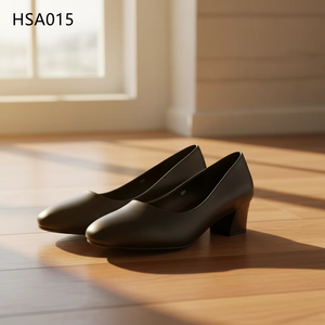 LXG, Zapatos de Oficina para <span class=keywords><strong>Mujer</strong></span> con Punta Cuadrada y Tacón Bajo, de Cuero de Grano Completo, Estilo Elegante, Modelo HSA014 - Product Image 3