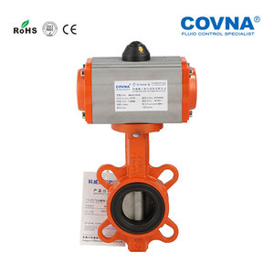 Vente de liquidation B2B COVNA : Vanne papillon pneumatique à ressort avec siège EPDM, actionnée par l'air, type Wafer - Product Image 5