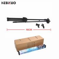 M-305A professionnel réglable scène trépied métal montage Double Microphone support pour Studio micro Microphone support de sol
