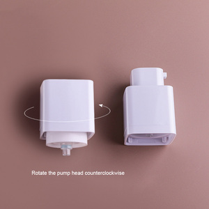 Tùy chỉnh Matte Trắng nhựa mỹ phẩm Jar 15ml 30ml 50ml chân không xoay chai với không có không khí bơm Lotion bao bì - Product Image 4