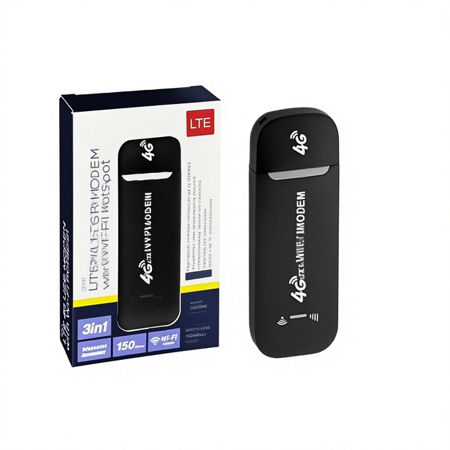 4G USB Portable Modem Compact WiFi Hotspot with SIM Card Slot China in Stock