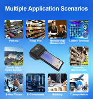 Nuevo Diseño Z93 Terminal POS Android Portátil con Impresión Térmica de 80 mm, 4G, WiFi, Bluetooth, NFC y Escáner de Huellas Dactilares