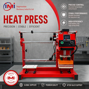 Nueva Máquina de Prensa de Calor Neumática Automática de Doble Estación Colorking para Uso en Prendas y Camisetas, Multicolor - Product Image 4