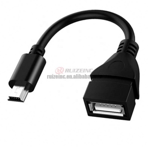 Funivia a gomito con porta trapezoidale a forma di T che collega il Mini cavo Usb <span class=keywords><strong>Otg</strong></span> con disco U - Product Image 5