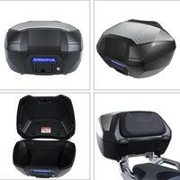 Top case moto amovible à dégagement rapide avec dossier pour Honda XADV750, vente en gros