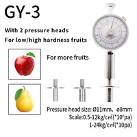 Testeur de dureté des fruits pointeur Portable pénétromètre de fruits GY-3 pour pommes poires raisins oranges GY-1 scléromètre de fruits GY-2