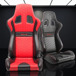 Sscus EVO 320เบาะนั่งรถแข่งแบบปรับได้แบบสากลมีความทนทานและทนทานต่อการอัปเกรดยานยนต์ - Product Image 1