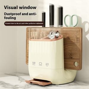 Cutting Board <b>Holder</b> <b>Kitchen</b> Knife Rack Anti Slip Counter Stable Easy Cleaning Space Saving Draining Cutlery <b>Holder</b> Organizer - Product Image 5