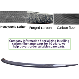 Aileron de coffre arrière en fibre de carbone nid d'abeille style P pour E71 2007-2014 - Product Image 4