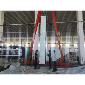 Vente en gros sac d'ensilage agricole blanc/noir sacs de tubes de silo en plastique de haute qualité sac à gros grains en vrac pour le stockage du blé fourrage - Product Image 6